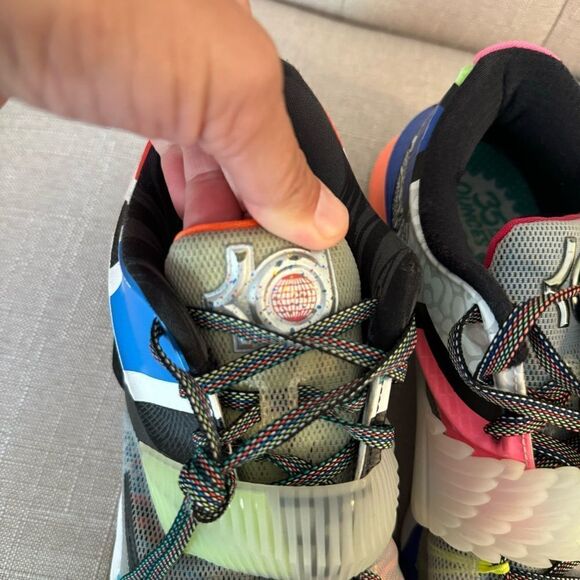 Nike KD 7 What The KD 2015 Sneakers RARE 1X AUTHENTIC KEVIN DURANT Men’s Sz 9.5 main image 12